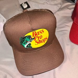 Brown Bass Pro Shop Trucker Hat